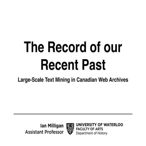 Congress text-mining-event