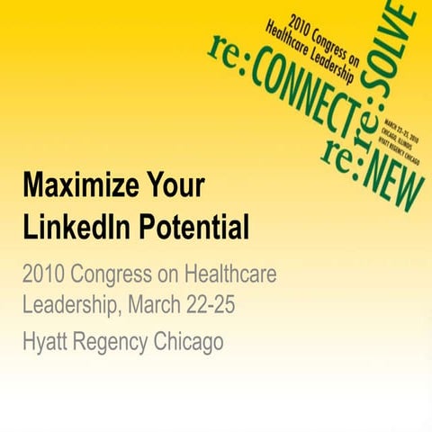 Congress 2010 LinkedIn Tutorial