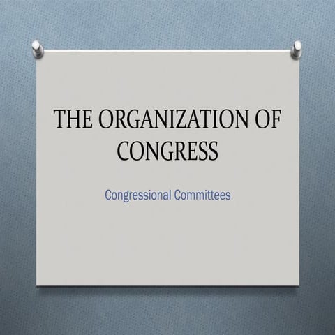 Congress cmte