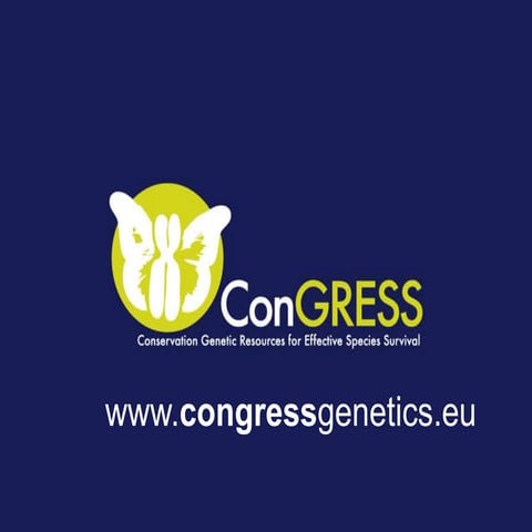 ConGRESS genetics
