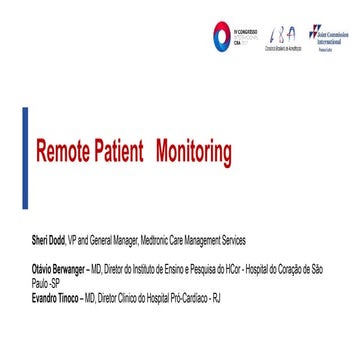 Remote Patient Monitoring 