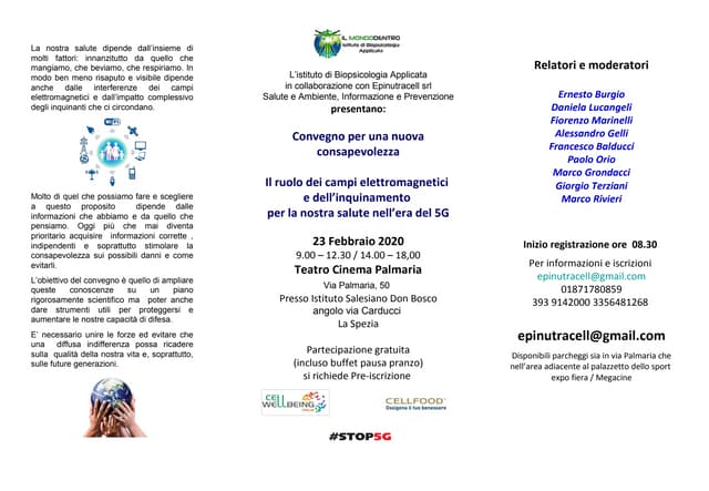 Congresso locandina spezia 23 febbraio 