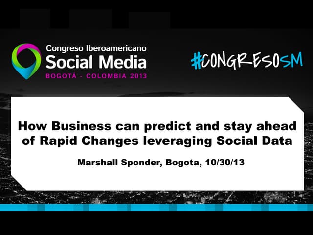 Congresso sm keynote -marshall sponder oct 30th 2013