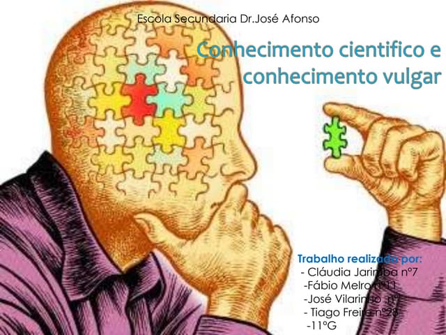 Conhecimento cientifico | PPTX