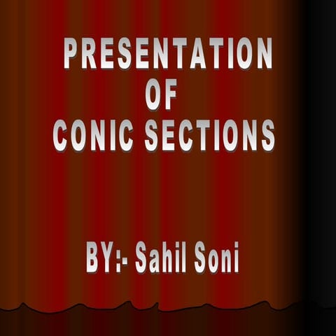 Conic Section