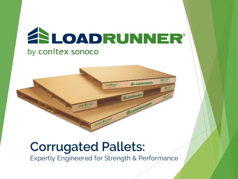 LoadRunner Corrugated Paper Pallets 