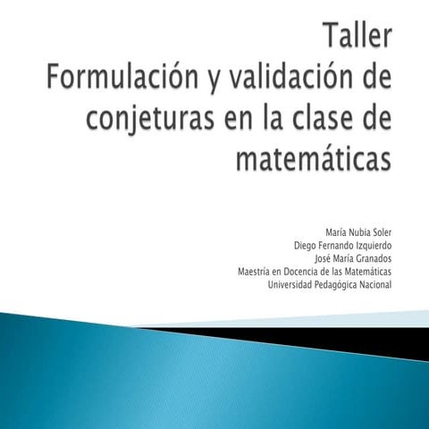 Conjeturas | PPTX