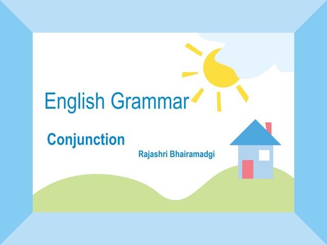 Conjunction and Types of Conjunction