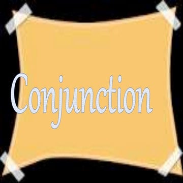 Conjunction