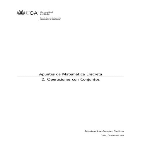 Conjuntos demostraciones