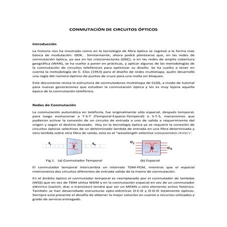 Conmutación de circuitos ópticos