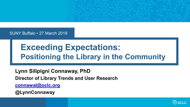 Convenient isn't always simple: Digital Visitors and Residents.