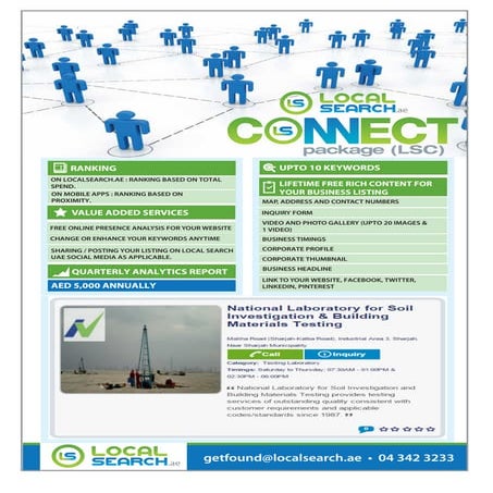 Local Search UAE Connect Package