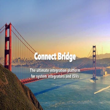 Connect Bridge Presentation