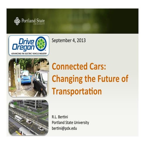 Drive Oregon Event: Connected Cars: The Future of Transportation