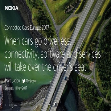 Connected Cars Europe keynote (2017)