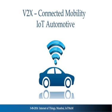 Connected cars - Internet of Things Mumbai (IoTMUM)
