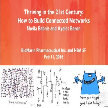 Connected networks and trusted communities