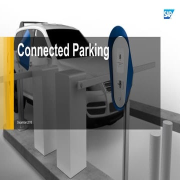 SAP Connected Parking