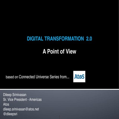 Connected Universe - Building Competitive Advantage