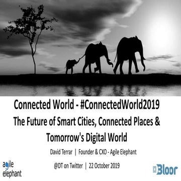 Connected World 2019 - chair's opening comments