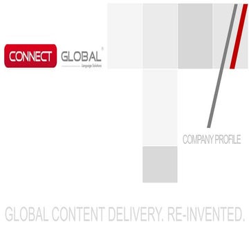 CONNECT GLOBAL - COMPANY PROFILE