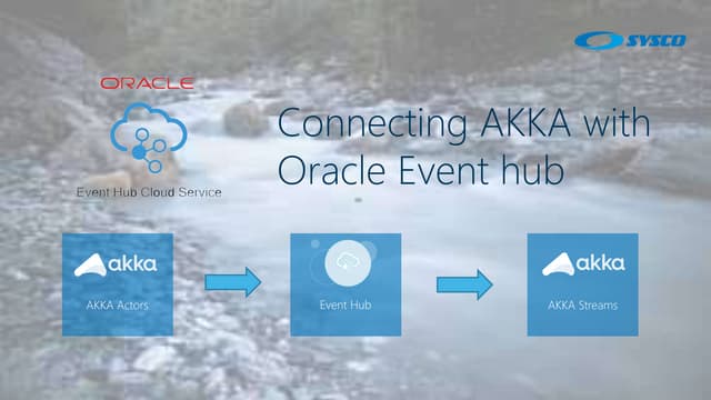 Connecting Akka with Oracle Event Hub Cloud Service