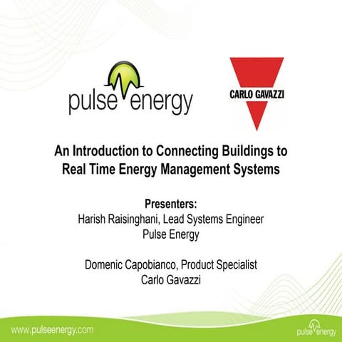 Connecting Buildings to Energy Management Systems