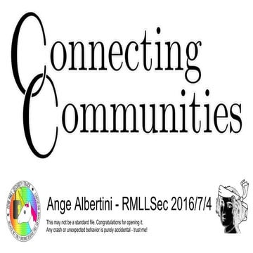 Connecting communities