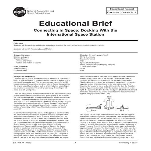 ISS Docking Standards | PDF