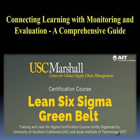 Connecting Learning with Monitoring and Evaluation - A Comprehensive Guide.pptx