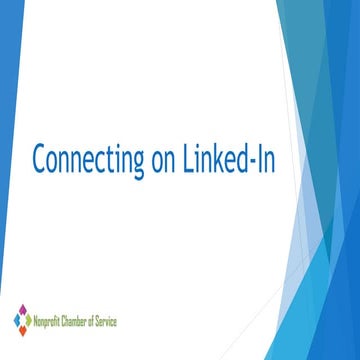 Connecting on LinkedIn