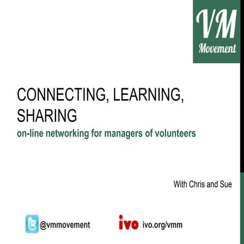 Connecting Sharing Learning - VM Movement