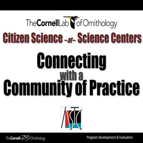 Connecting with a community of practice