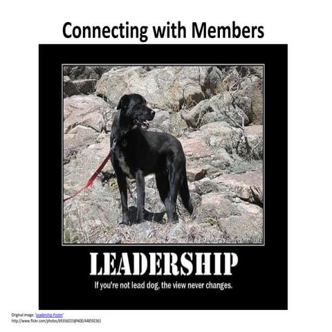 Connecting With Members