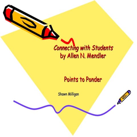 Connecting With Students
