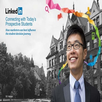 Connecting with Today's Prospective Students - Singapore Report