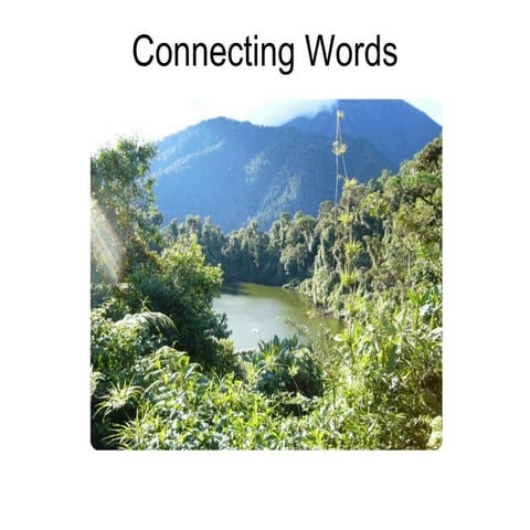 Connecting Words
