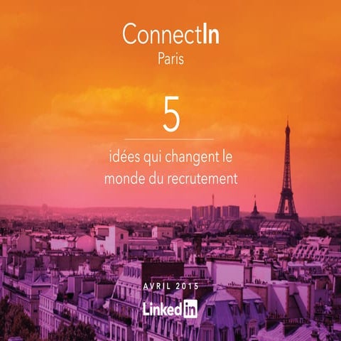 ConnectIn 2015 - 5 idées qui changent le monde du recrutement