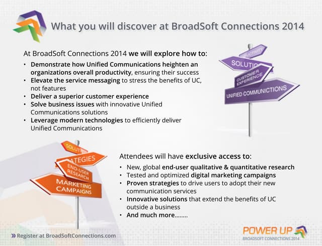BroadSoft Connections 2014: Power Up -  Discovery