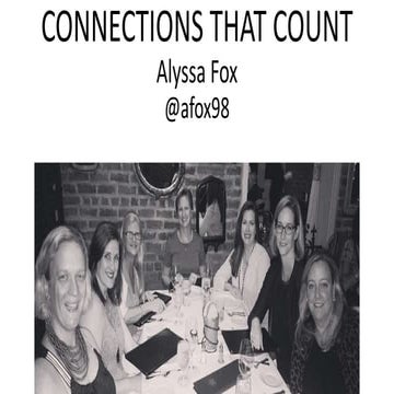 Connections that Count: Building Relationships for Business Success