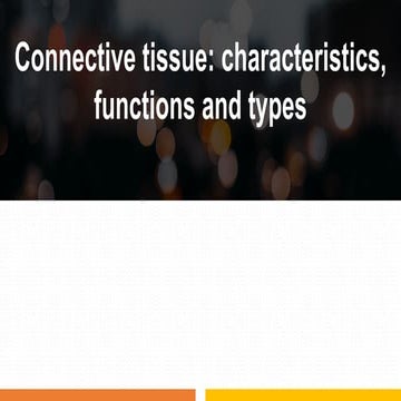 Connective tissue