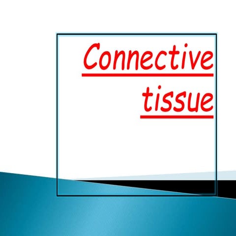 Connective tissue present