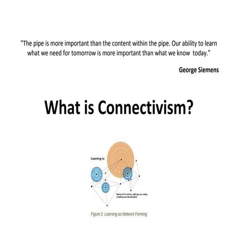 2012 - Connectivism and Learning Technologies
