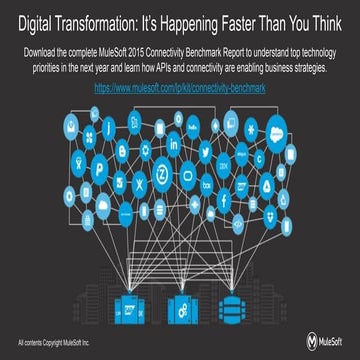 Connectivity Benchmark Report: The Enterprise’s Connected Future - APIs on th...