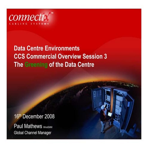 Green datacenters | PPT