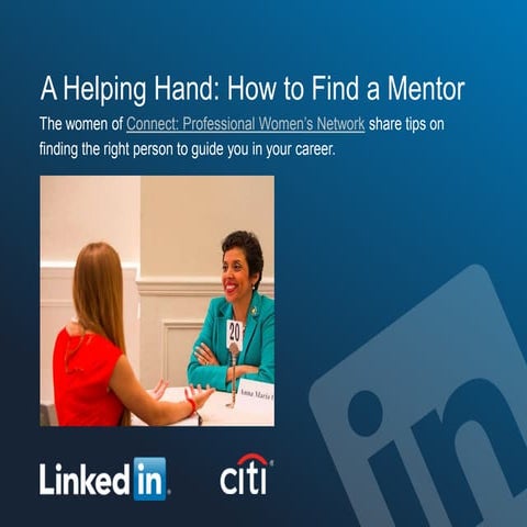 How to Find a Mentor