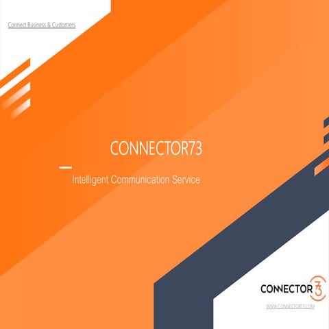 CONNECTOR73 - artificial intelligence module