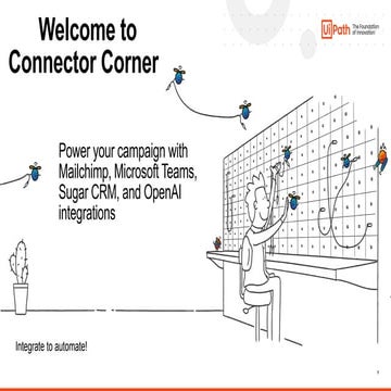Connector Corner: Power your campaign with Mailchimp, Microsoft Teams, CRM an...