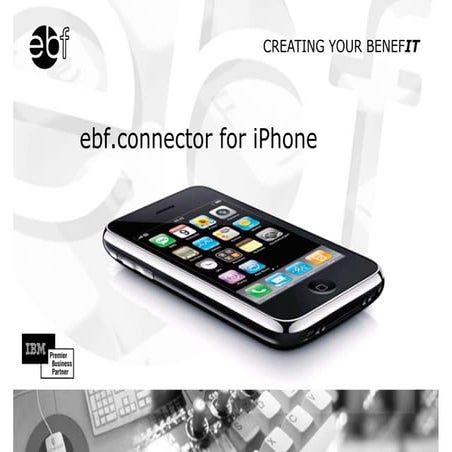 ebf connector for iPhone